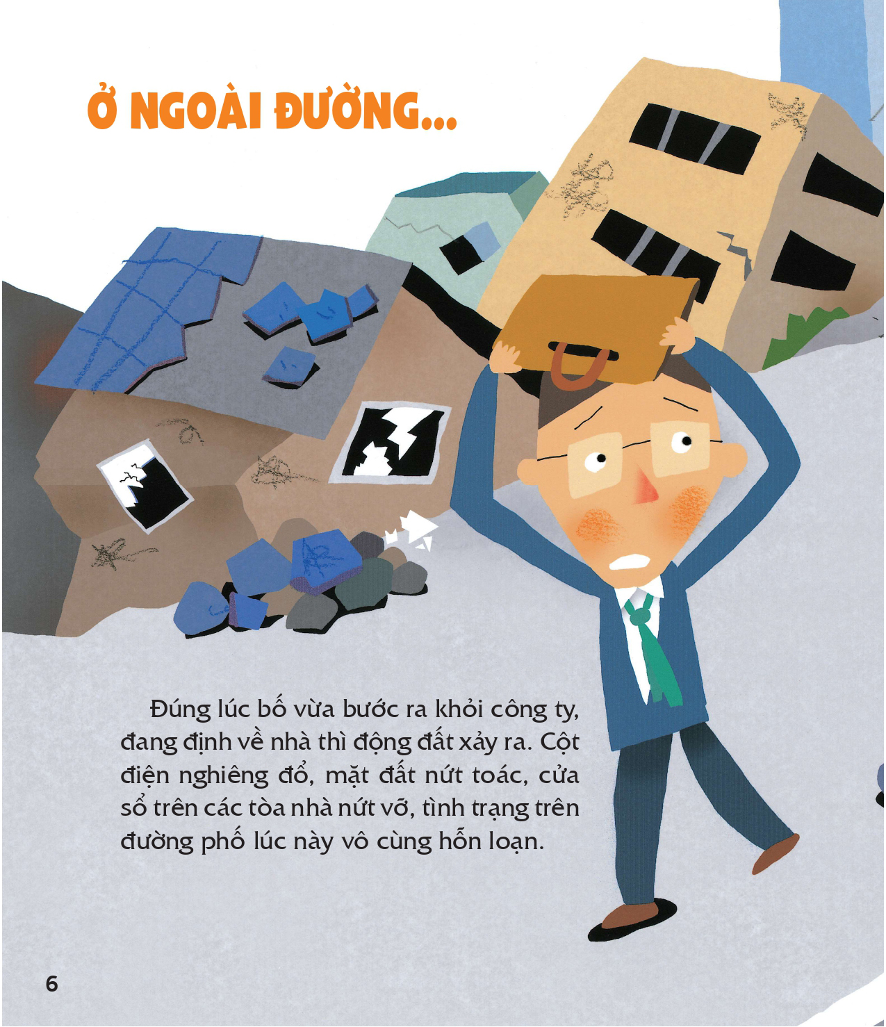 dạy trẻ an toàn, vượt ngàn nguy hiểm - làm gì khi xảy ra động đất, sóng thần?