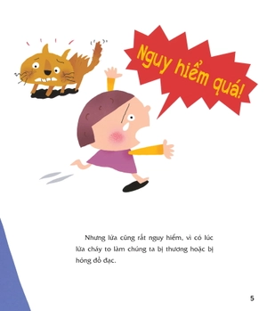 dạy trẻ an toàn, vượt ngàn nguy hiểm - làm gì khi xảy ra hỏa hoạn?