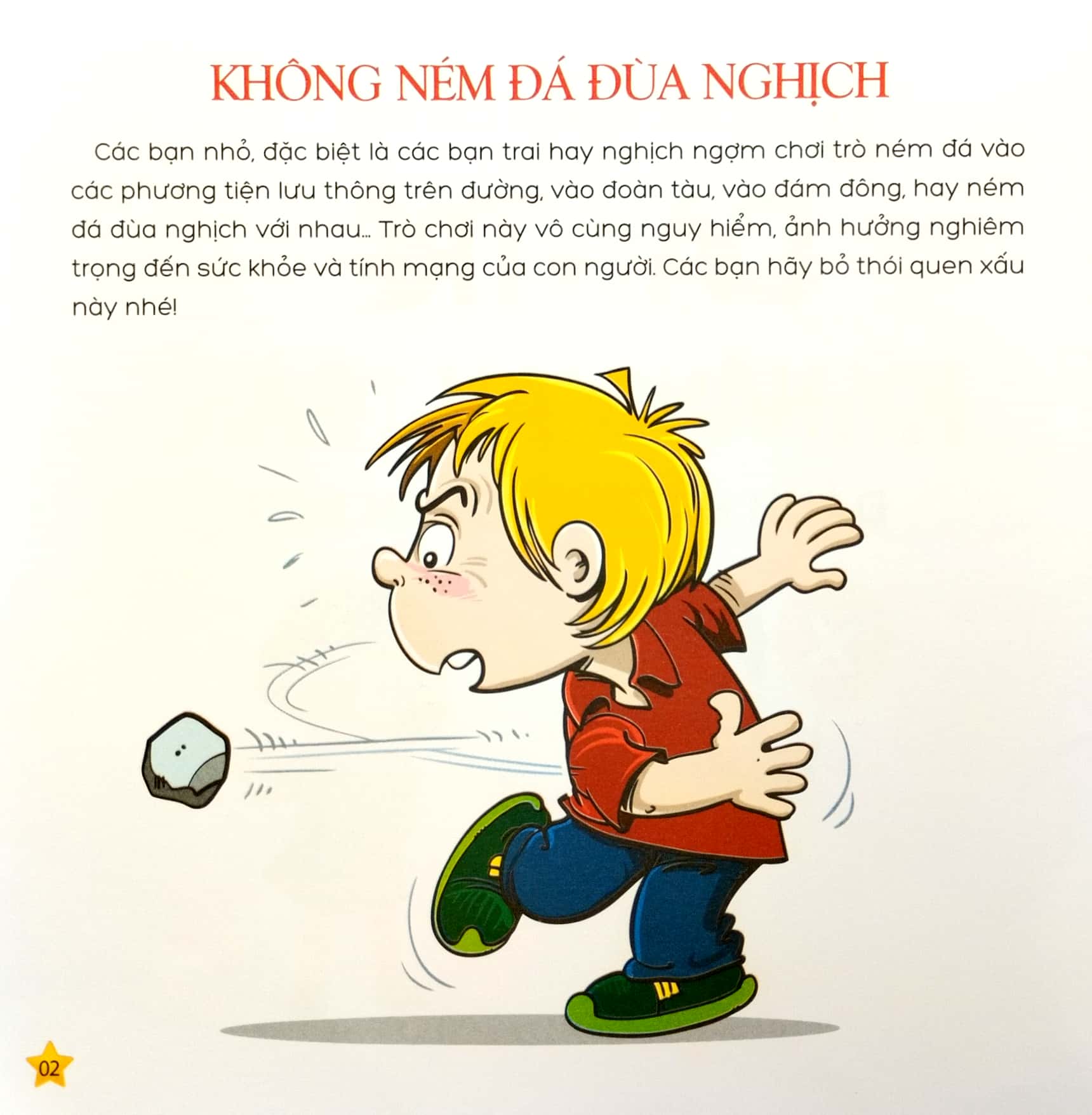 dạy trẻ kỹ năng an toàn - đánh bại thói quen xấu