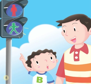 dạy trẻ kỹ năng an toàn - qua đường, cẩn thận ai ơi