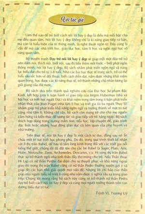 dạy trẻ nói lời hay ý đẹp 3 - descartes nhanh như gió