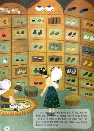 dạy trẻ nói lời hay ý đẹp 5 - chợ phiên náo nhiệt