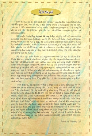 dạy trẻ nói lời hay ý đẹp 6 - tạm biệt frank yêu dấu