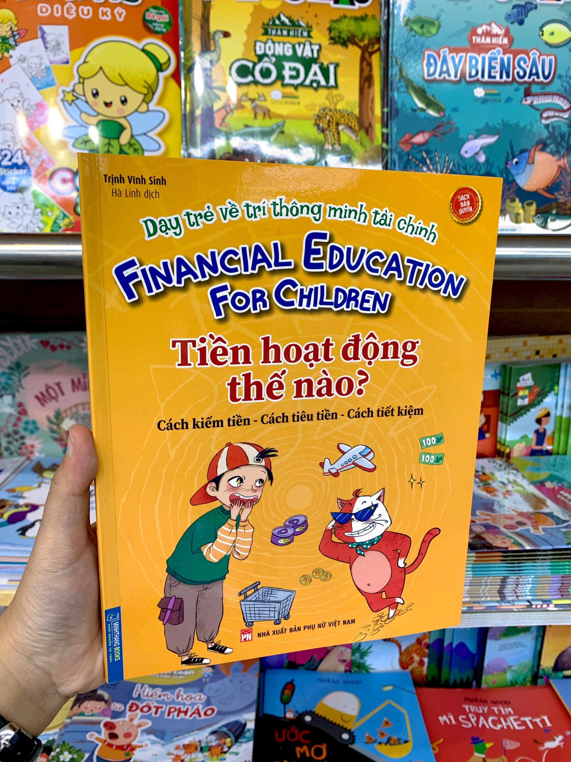 dạy trẻ về trí thông minh tài chính - tiền hoạt động như thế nào?