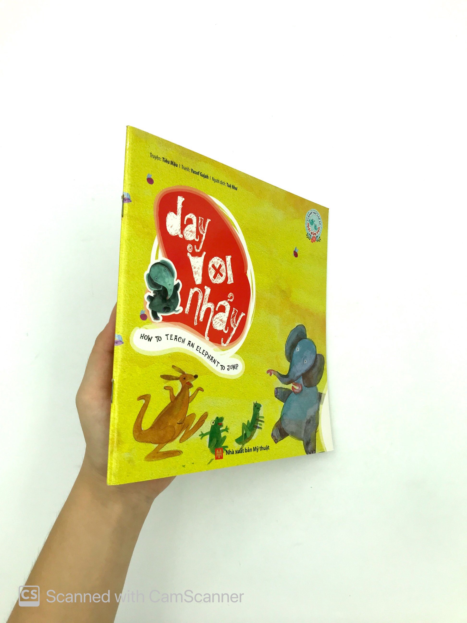 dạy voi nhảy