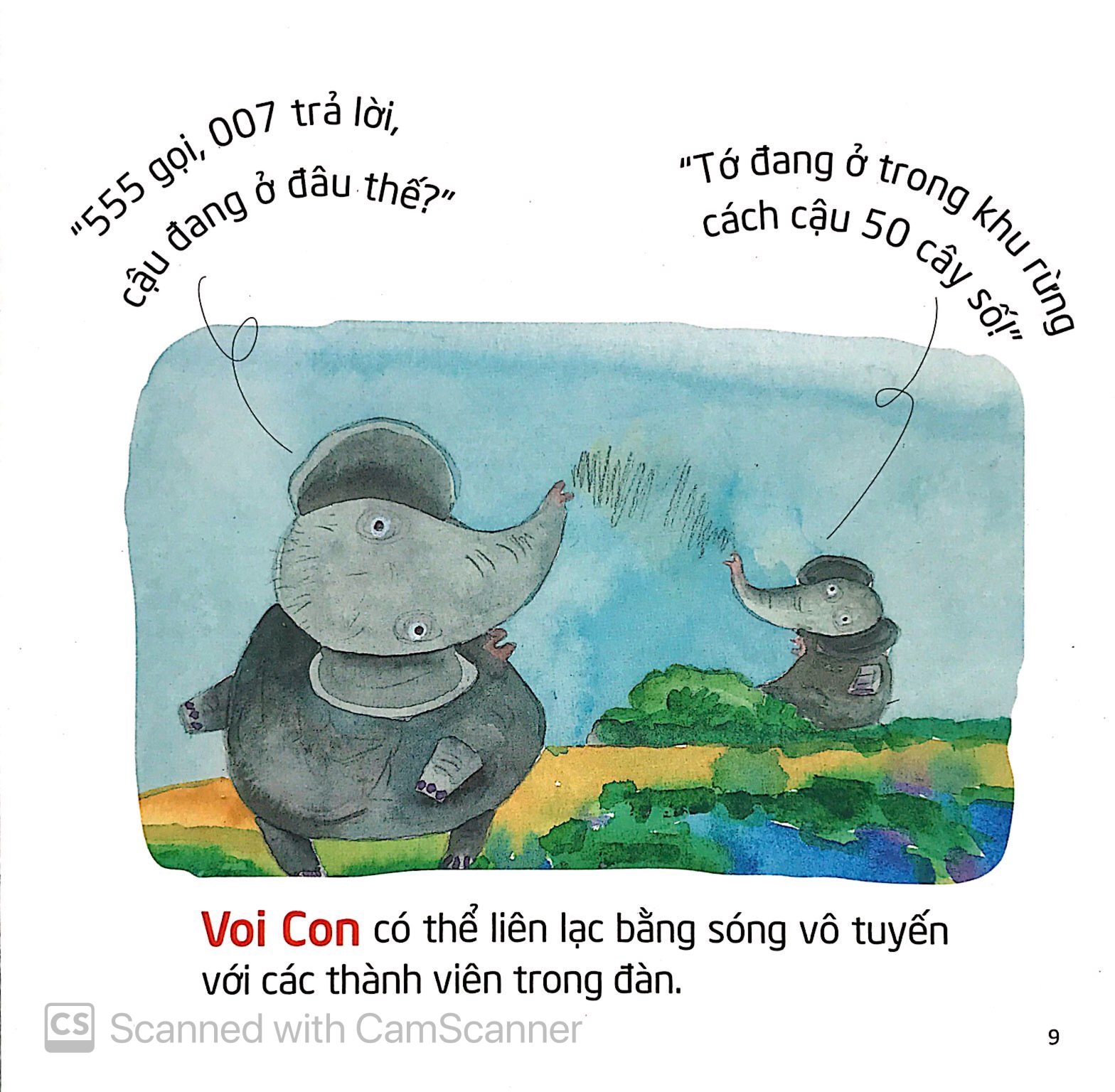 dạy voi nhảy