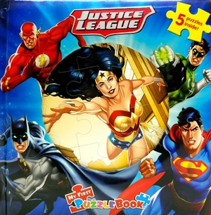 dc justice league my first puzzle book