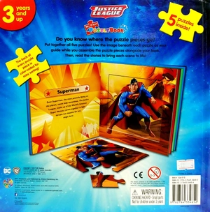 dc justice league my first puzzle book