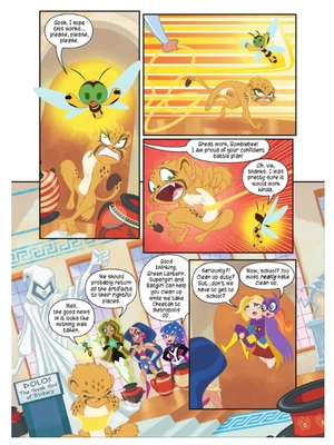 dc super hero girls: ghosting