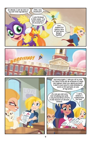 dc super hero girls: ghosting