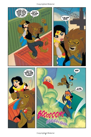 dc super hero girls: hits and myths