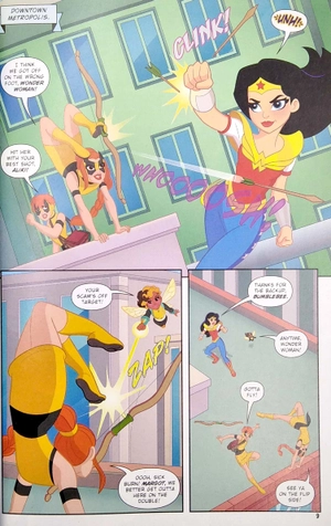 dc super hero girls: summer olympus