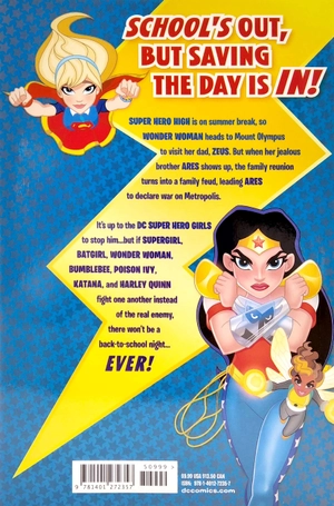 dc super hero girls: summer olympus