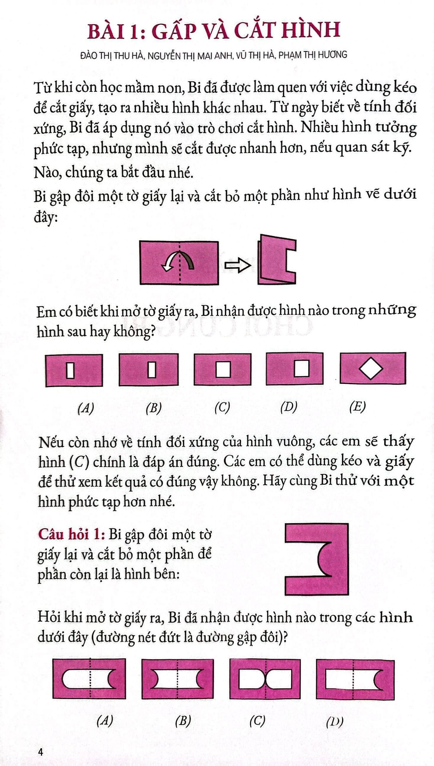 để các em thích toán