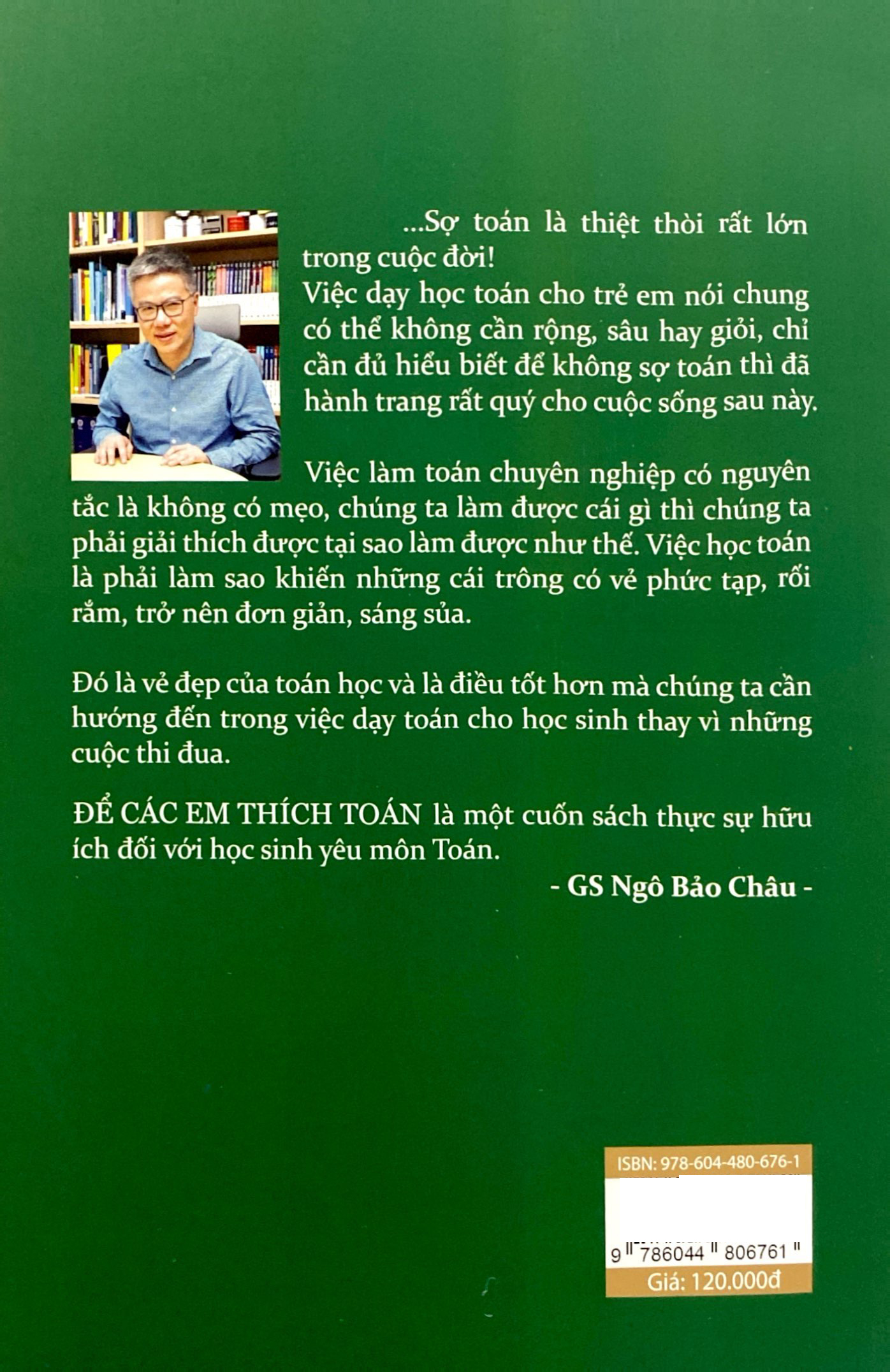 để các em thích toán