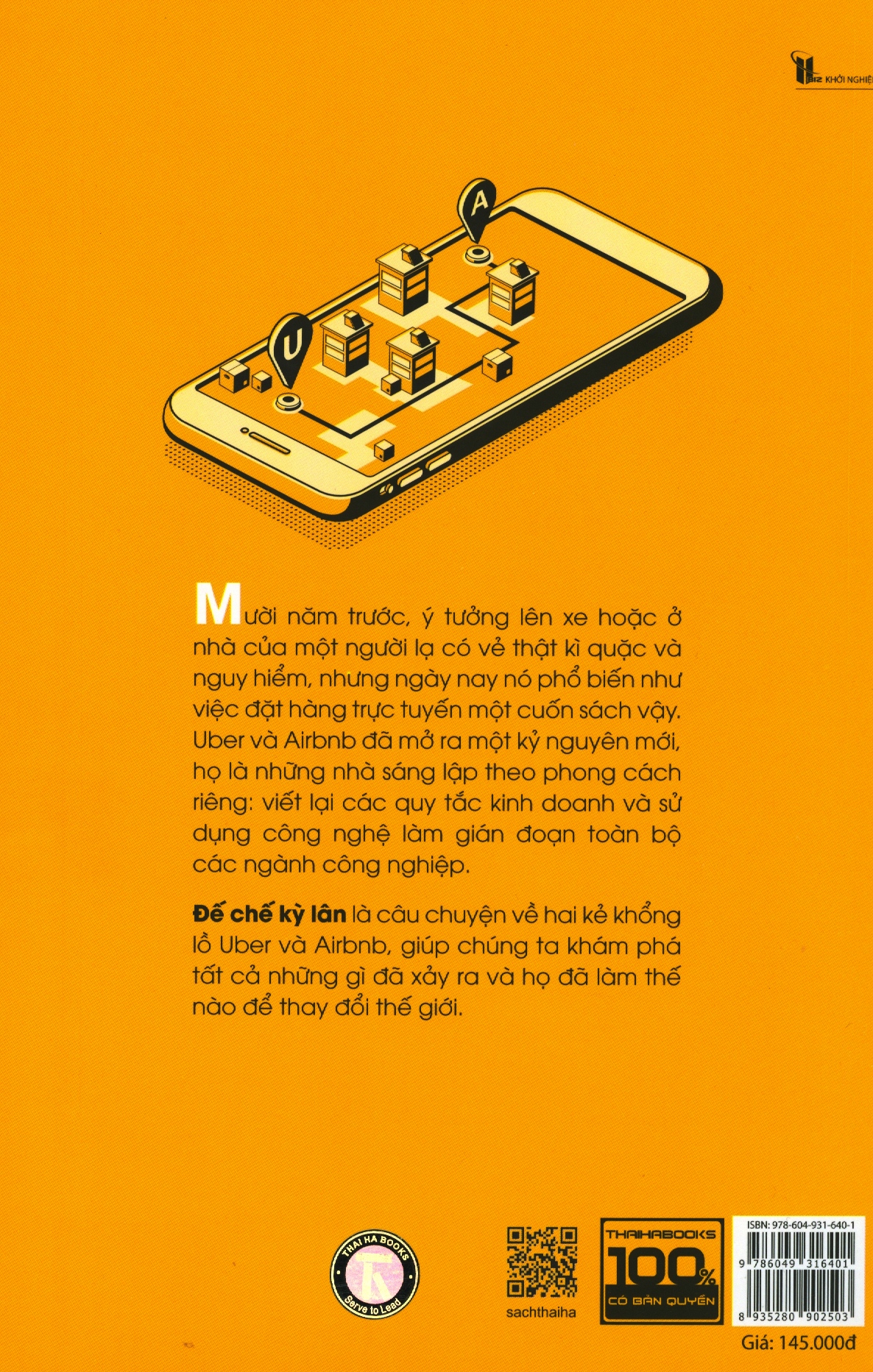 đế chế kỳ lân: uber, airbnb và cuộc chiến tạo lập thung lũng silicon mới