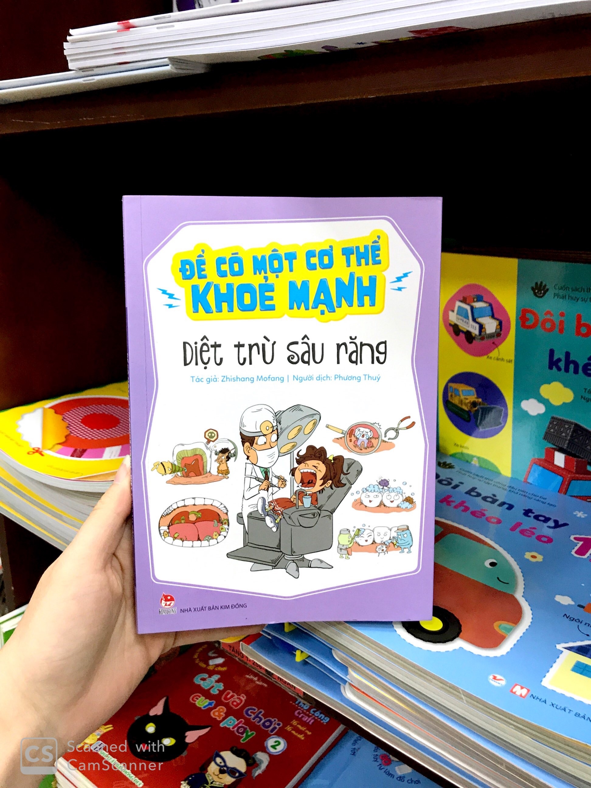 để có một cơ thể khỏe mạnh - diệt trừ sâu răng