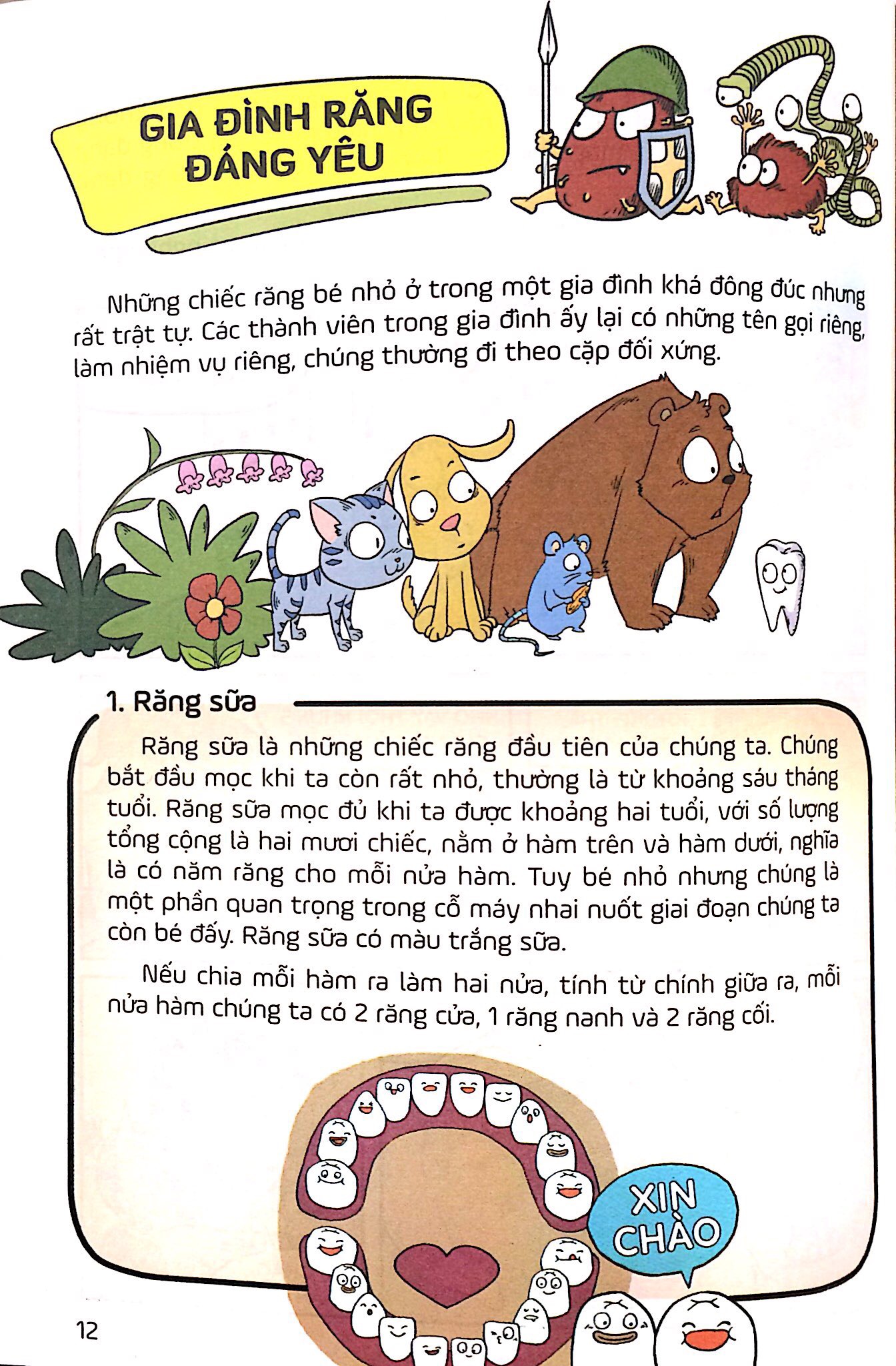 để có một cơ thể khỏe mạnh - diệt trừ sâu răng