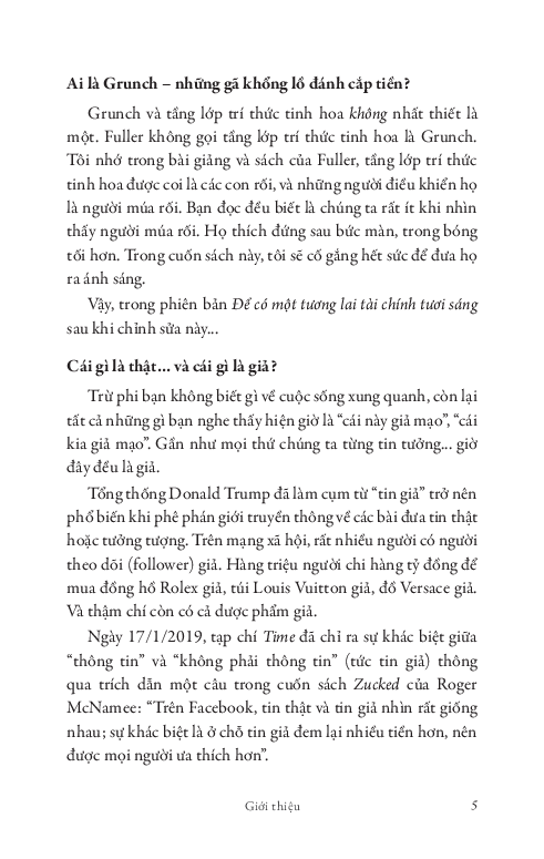 để có một tương lai tài chính tươi sáng