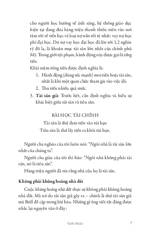 để có một tương lai tài chính tươi sáng