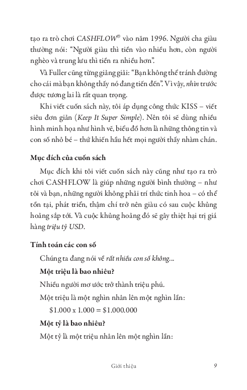 để có một tương lai tài chính tươi sáng