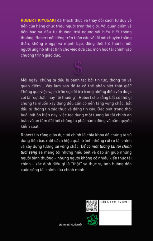 để có một tương lai tài chính tươi sáng