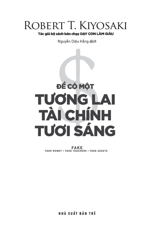 để có một tương lai tài chính tươi sáng