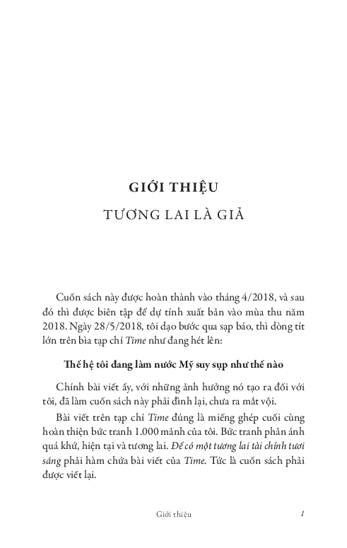 để có một tương lai tài chính tươi sáng