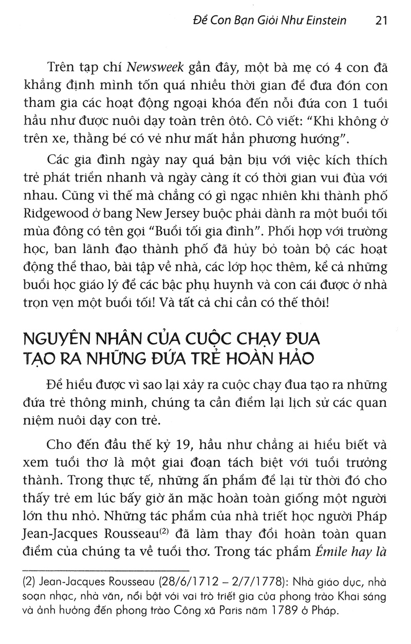 để con bạn giỏi như einstein