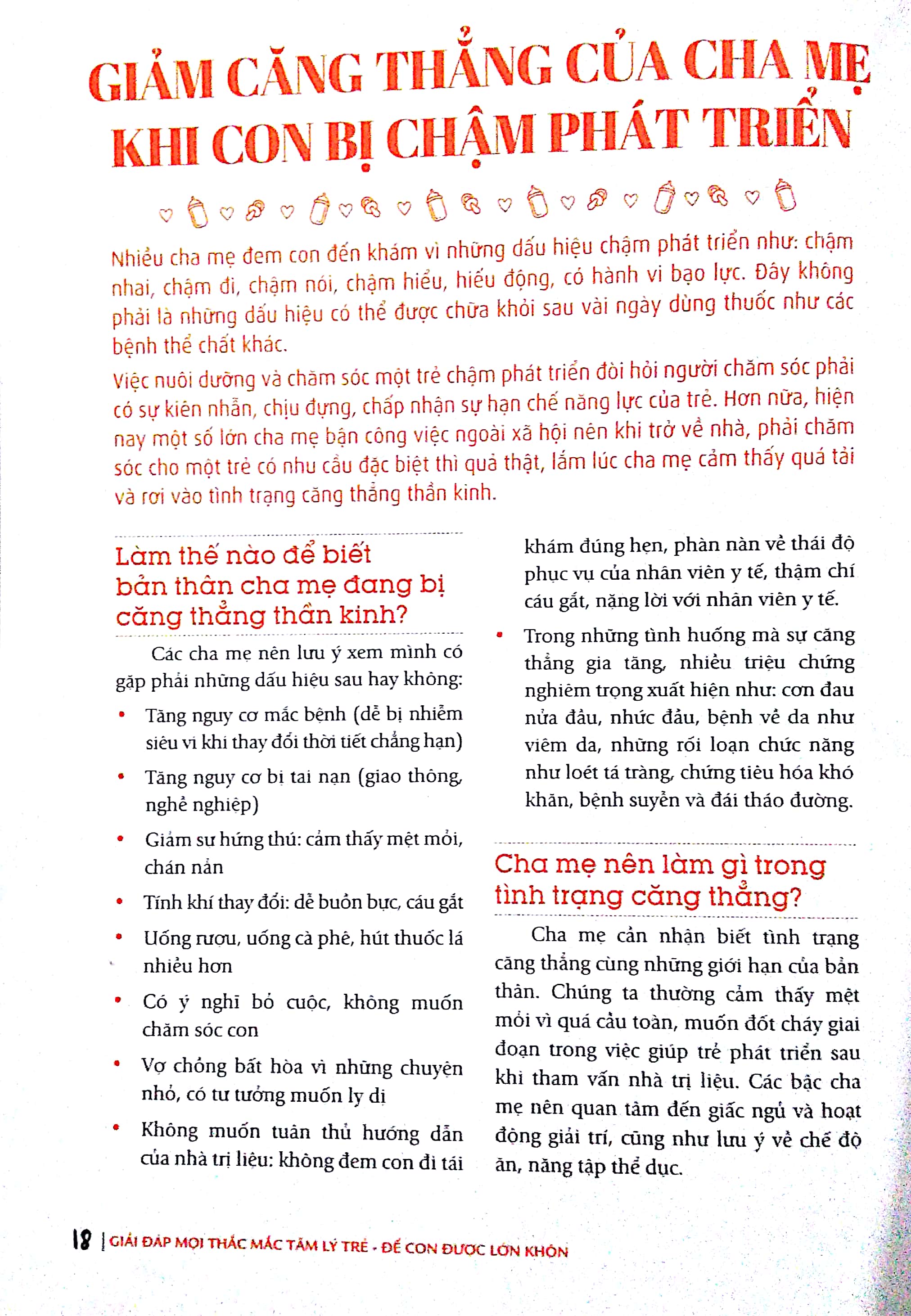 để con được lớn khôn