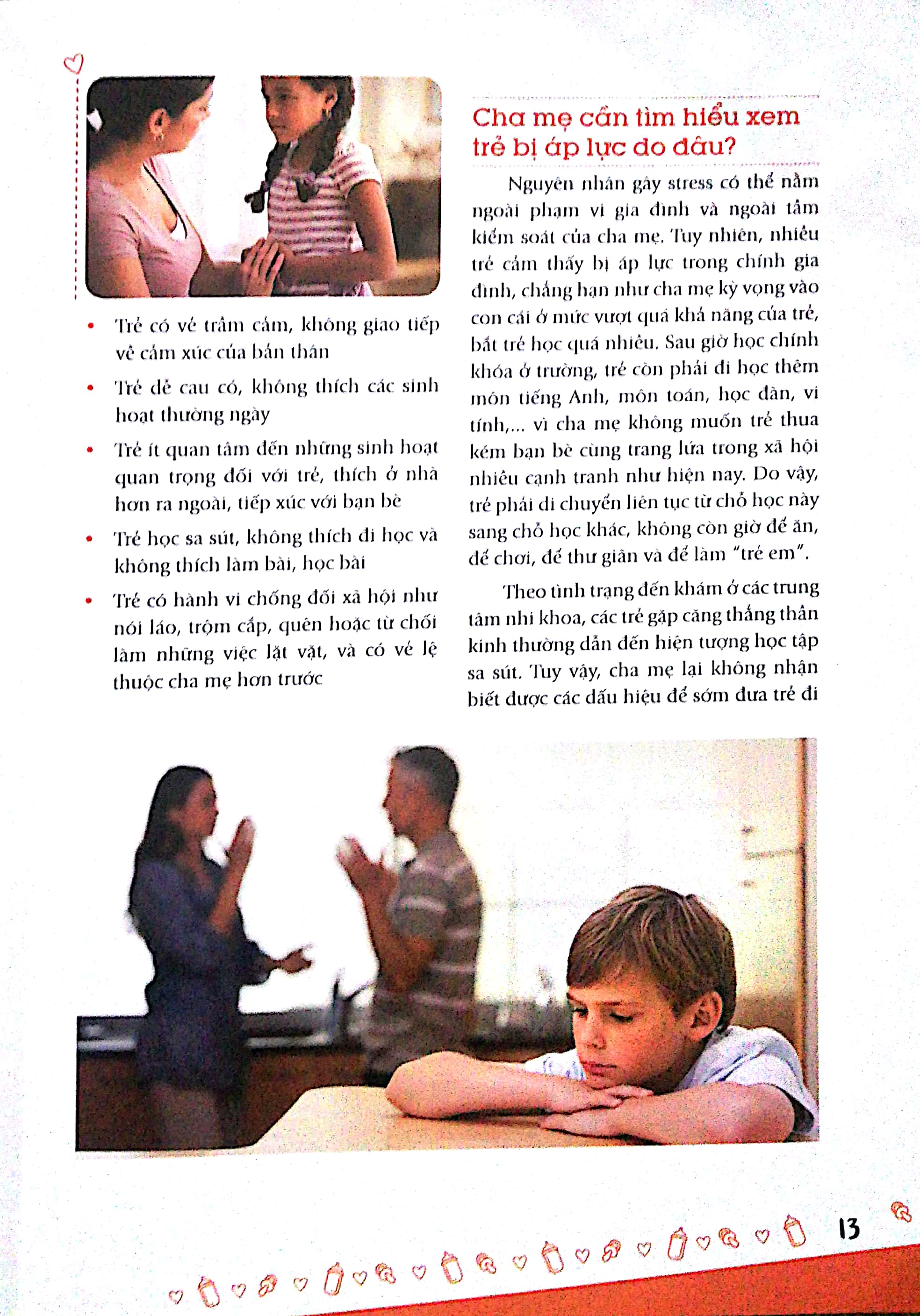 để con được lớn khôn