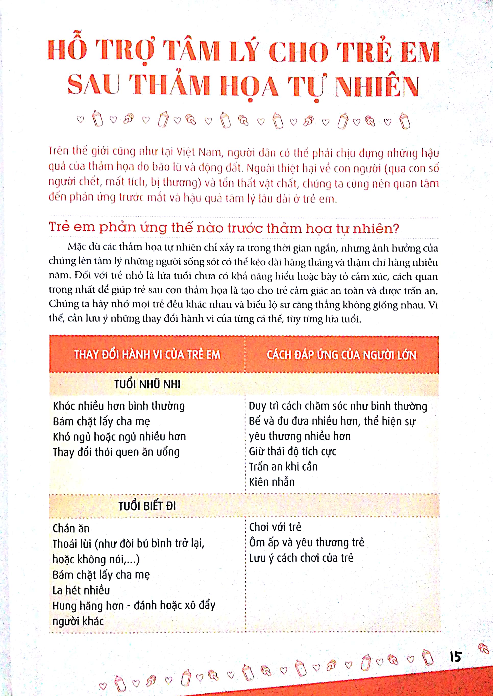 để con được lớn khôn