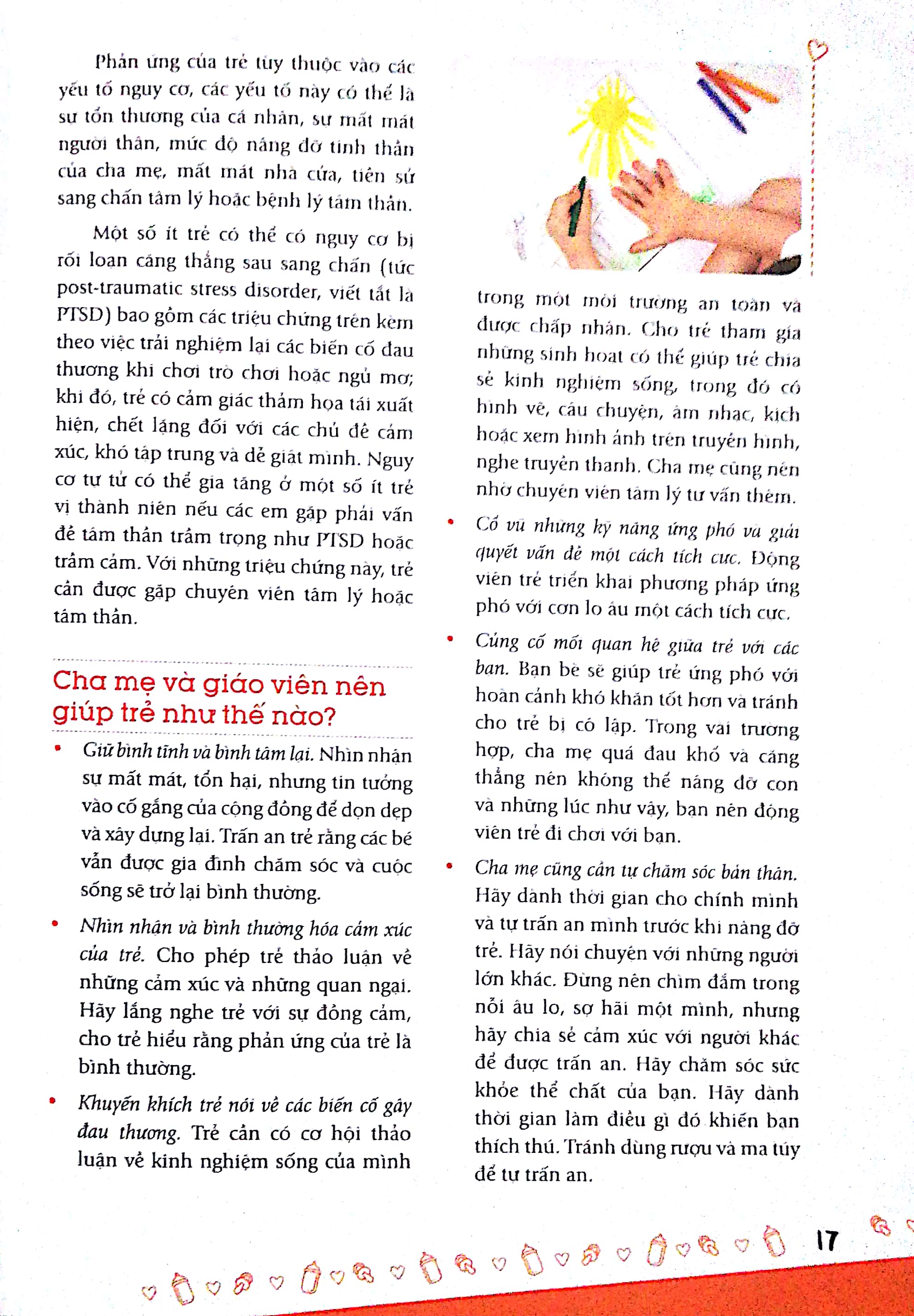 để con được lớn khôn