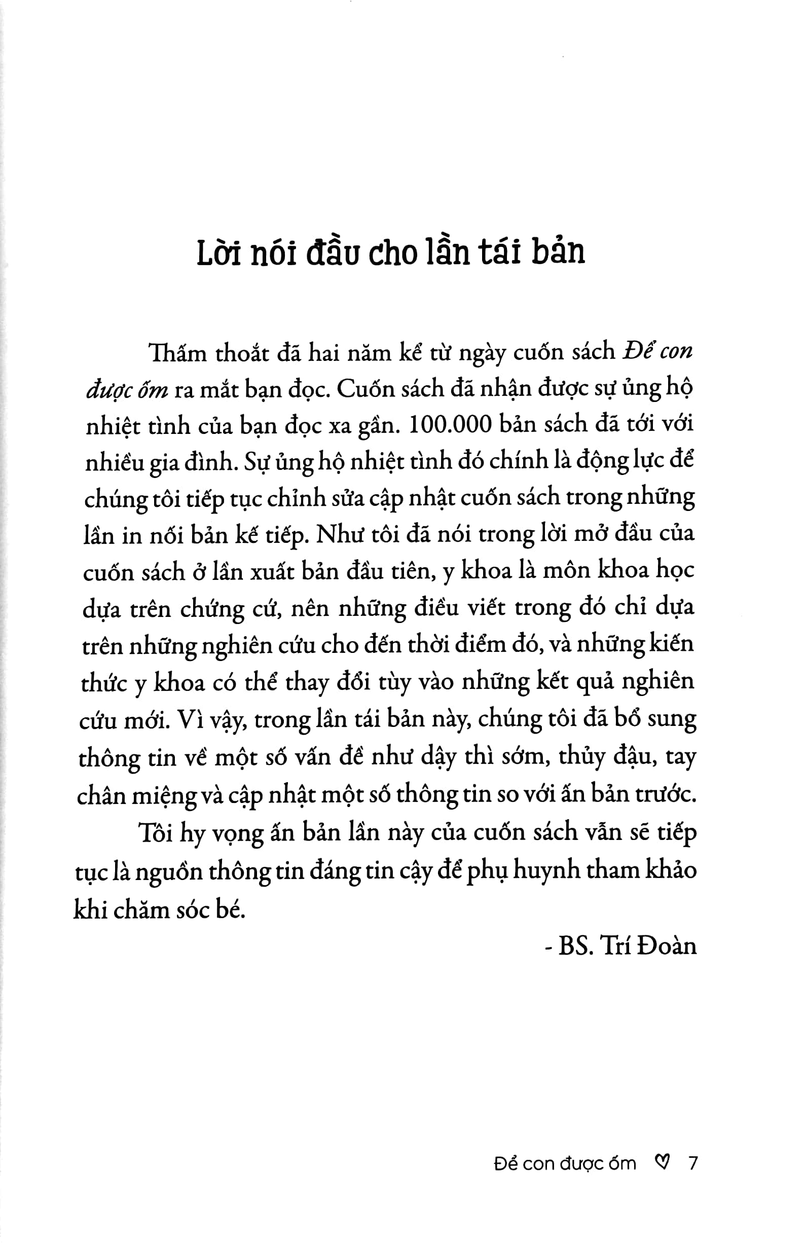 để con được ốm (tái bản 2022)