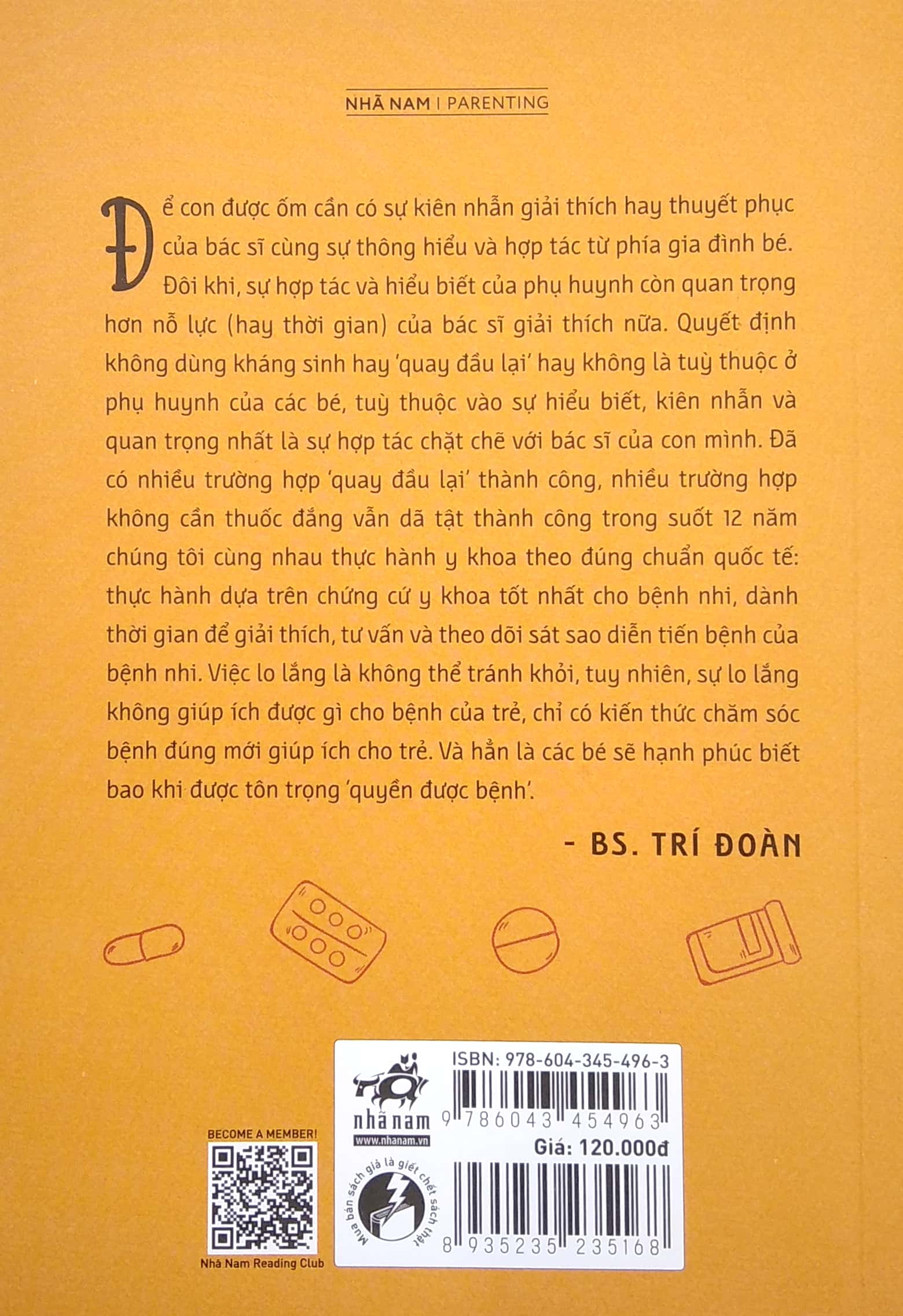 để con được ốm (tái bản 2022)