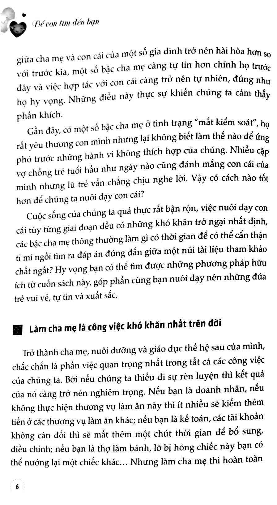 để con tìm đến bạn
