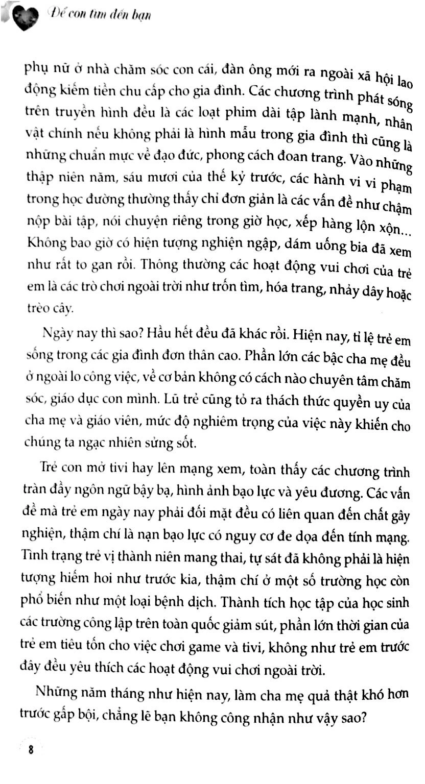 để con tìm đến bạn