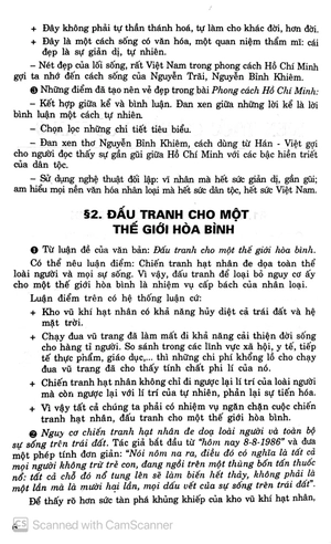 đề cương thi tuyển vào lớp 10 phổ thông - môn ngữ văn