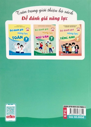 đề đánh giá năng lực ngữ văn 7 (theo chương trình giáo dục phổ thông mới)