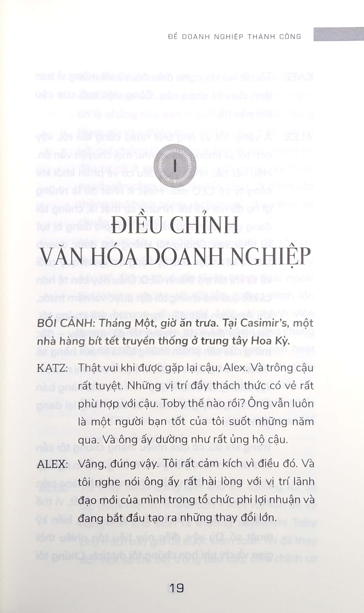 để doanh nghiệp thành công