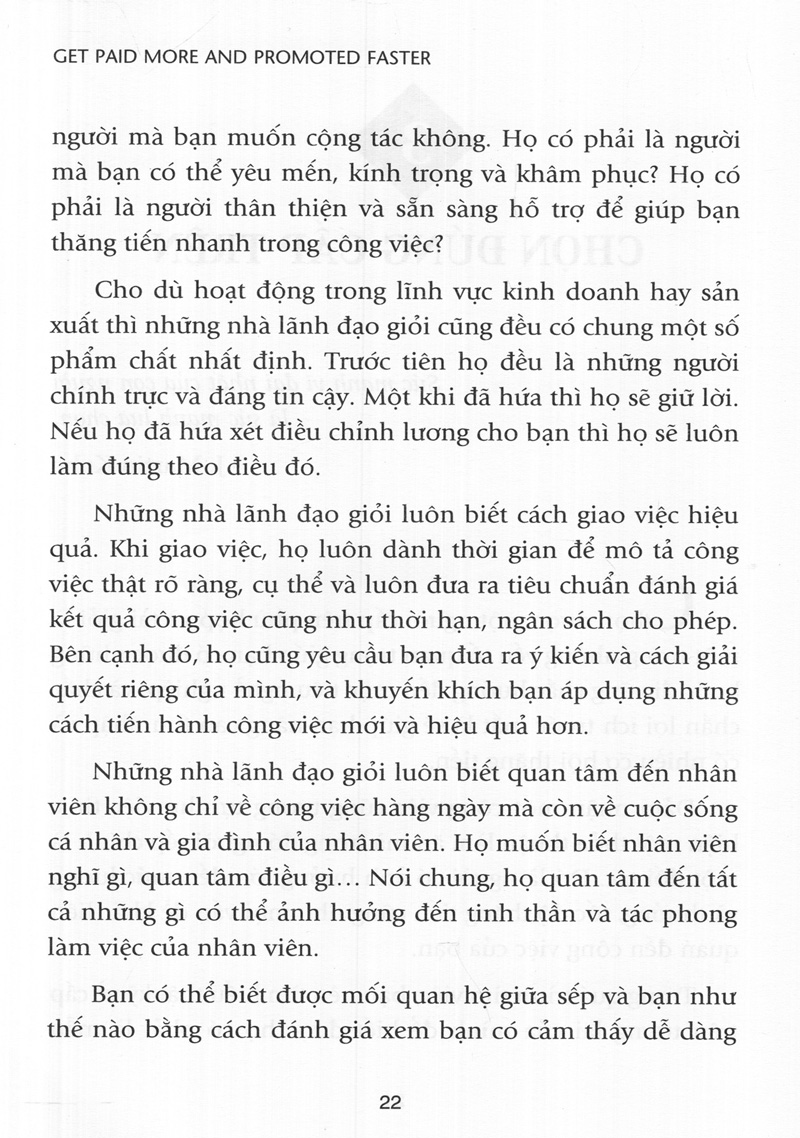 để được trọng dụng & đãi ngộ (tái bản 2017)