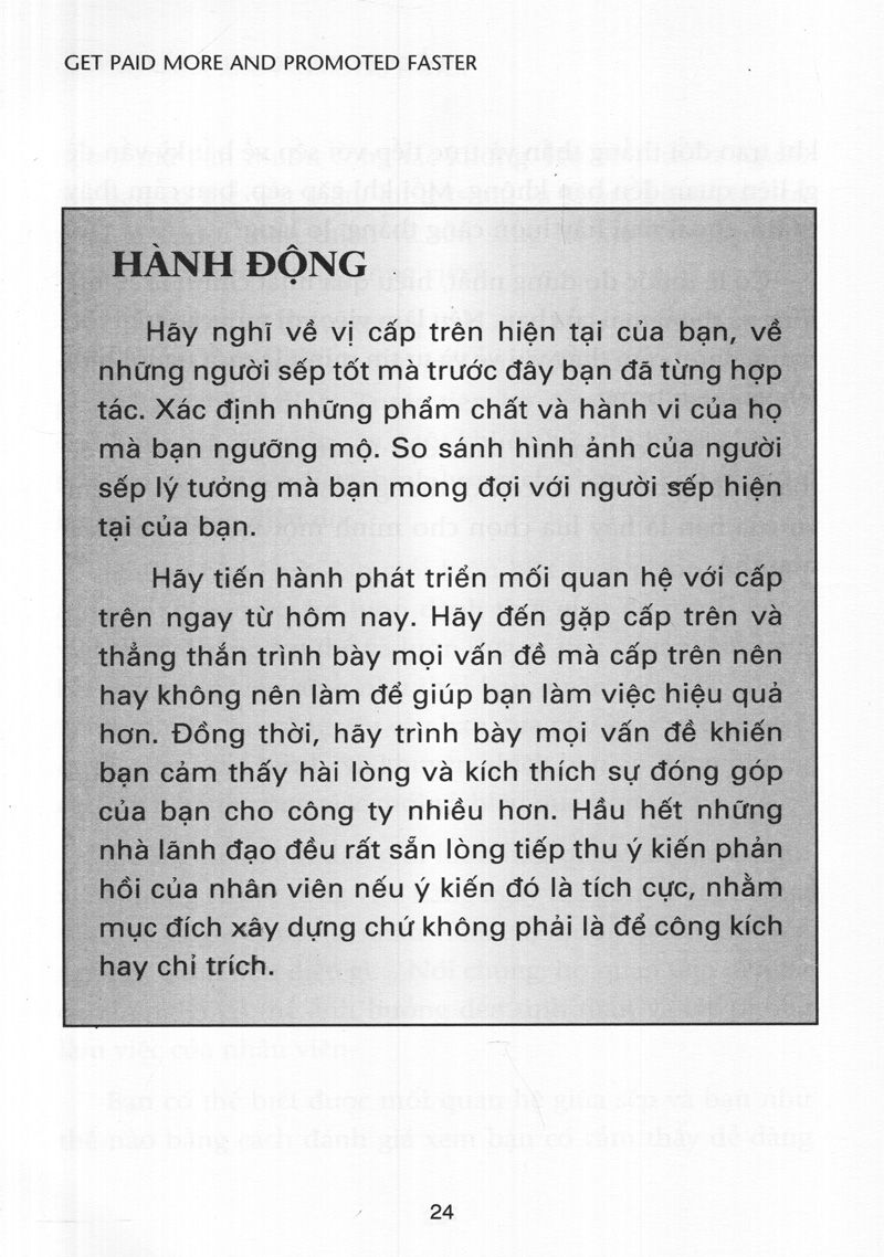 để được trọng dụng & đãi ngộ (tái bản 2017)