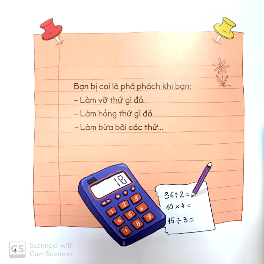 để em luôn ngoan ngoãn - vì sao tớ không nên phá phách?