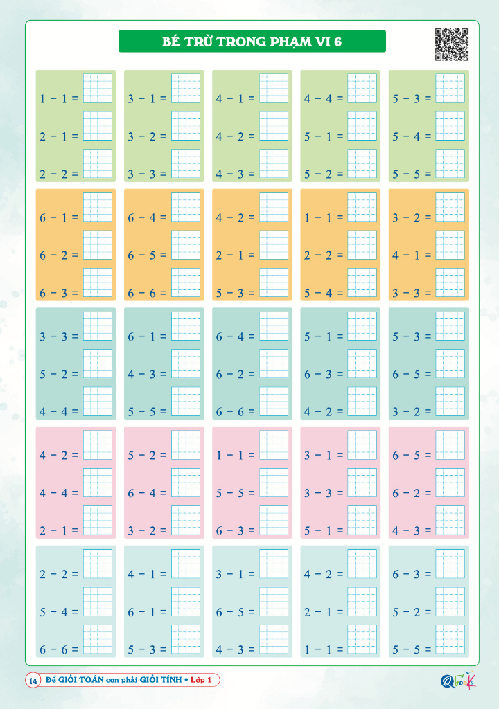 để giỏi toán con phải giỏi tính 1 (dành cho học sinh lớp 1) (tái bản 2024)