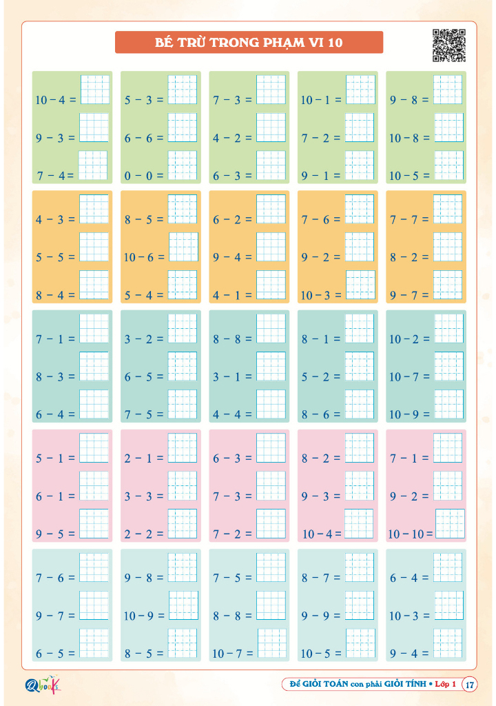 để giỏi toán con phải giỏi tính 1 (dành cho học sinh lớp 1) (tái bản 2024)