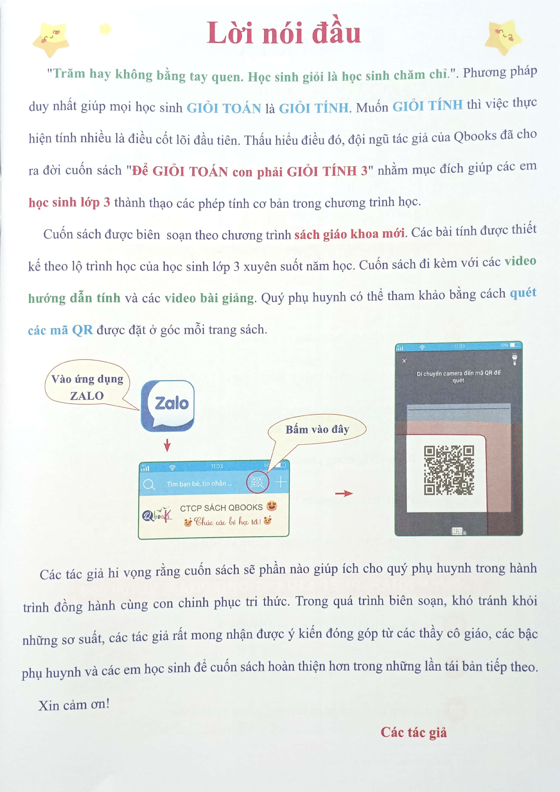 để giỏi toán con phải giỏi tính 3 - dành cho học sinh lớp 3