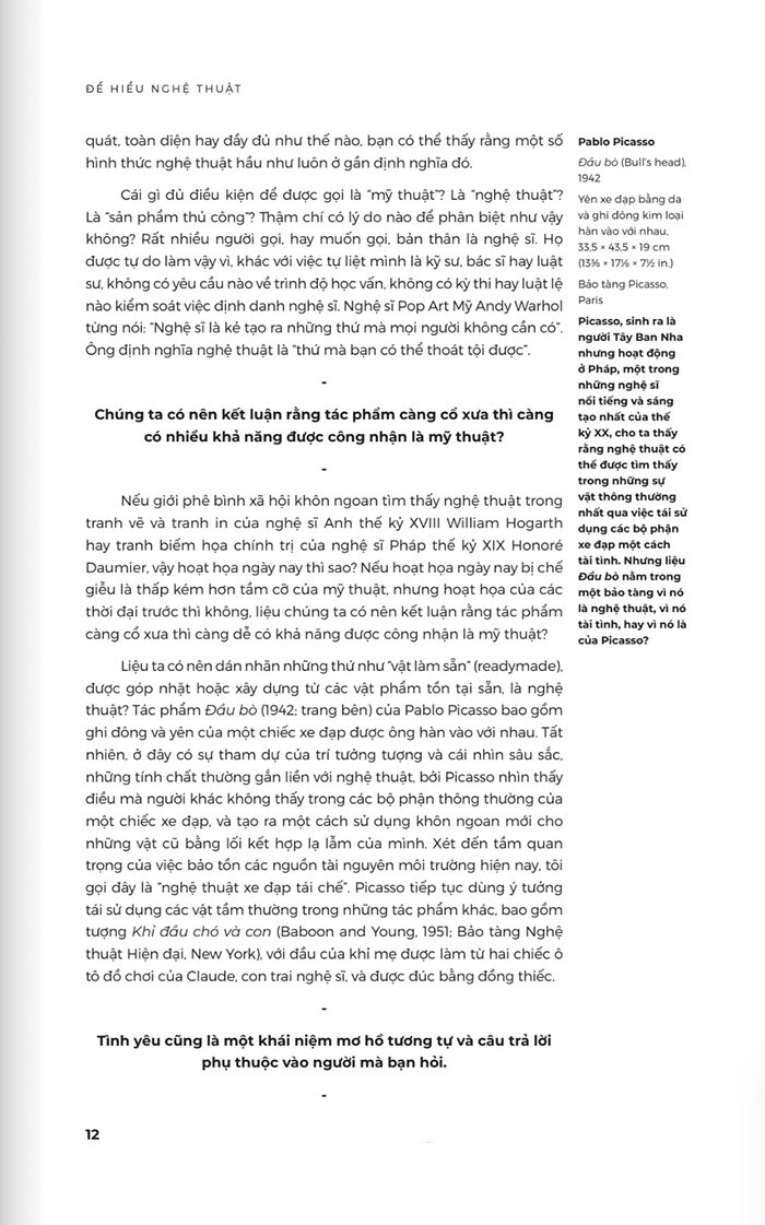 để hiểu nghệ thuật