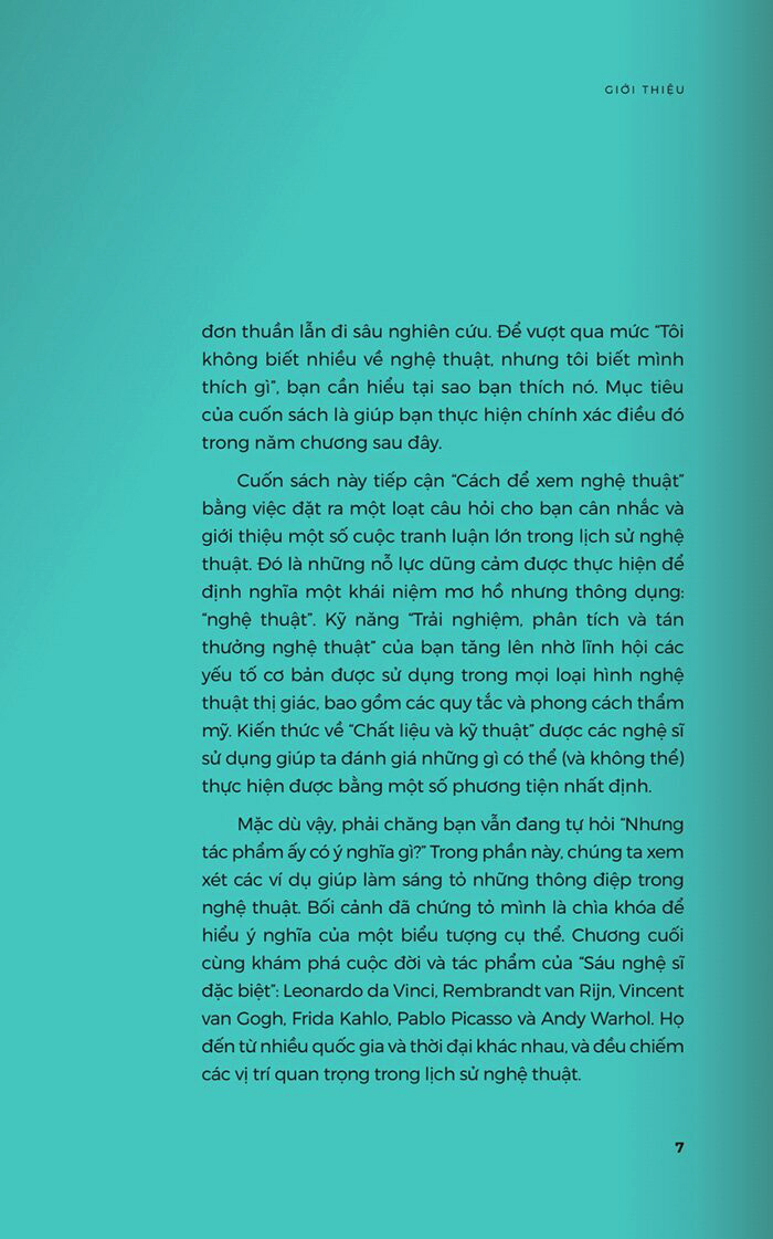 để hiểu nghệ thuật