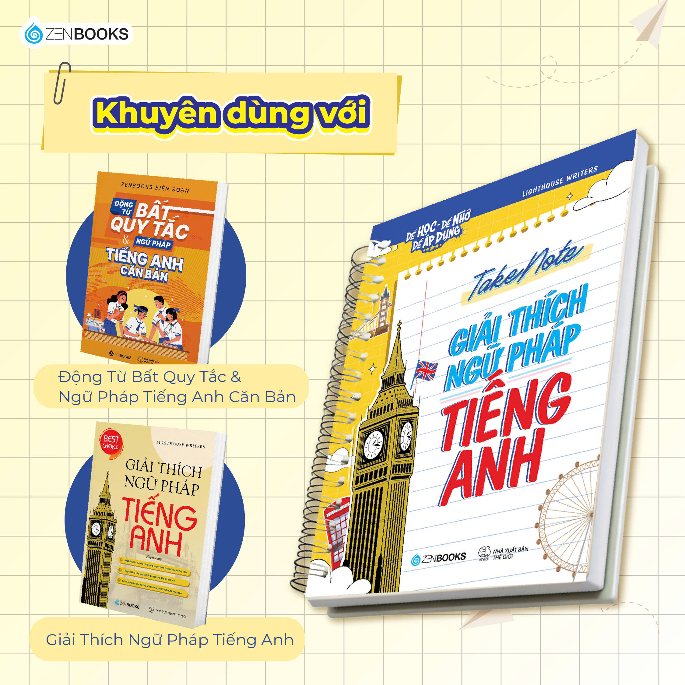 Dễ Học Dễ Nhớ Dễ Áp Dụng - Takenote - Giải Thích Ngữ Pháp Tiếng Anh