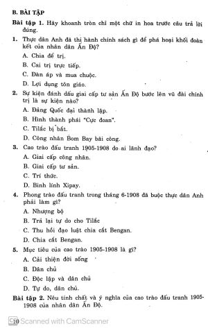 để học tốt lịch sử 11